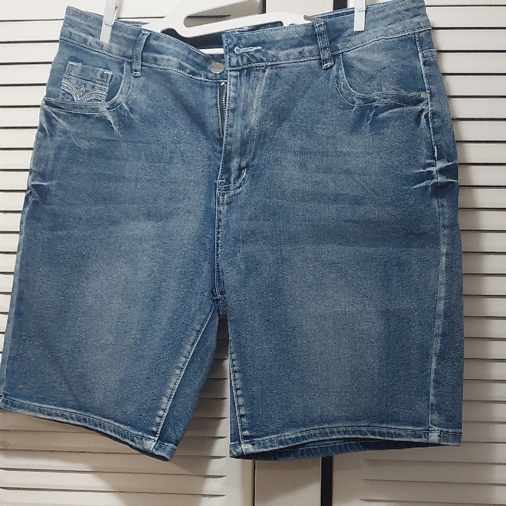 Blue Denim Shorts For Men/Women